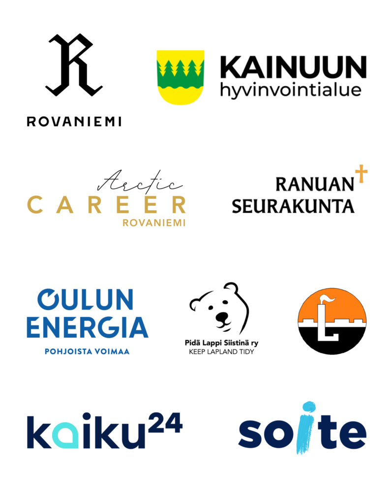 HR & Laki Salmelan referenssiyritysten logoja.